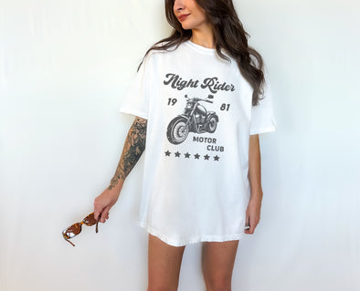 NIGHT RIDER MOTOR CLUB TEE