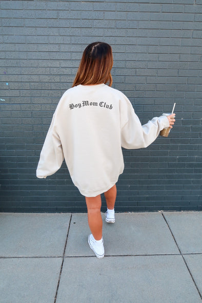 BOY MOM CLUB CREWNECK