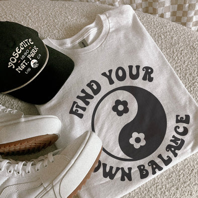 FIND YOUR OWN BALANCE TEE