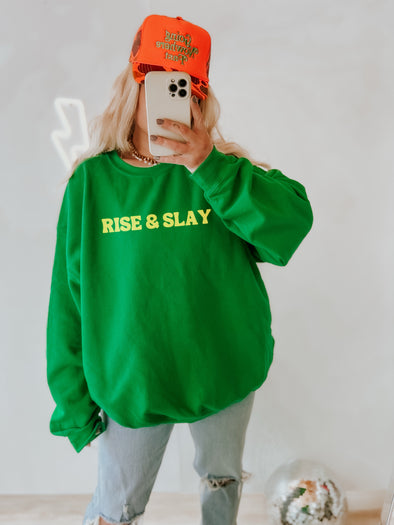 RISE & SLAY CREWNECK