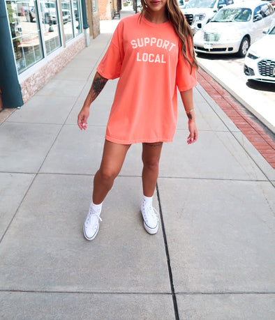 LOCAL TEE (Coral)