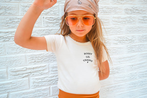 Bossy Lil Thang Toddler Tee