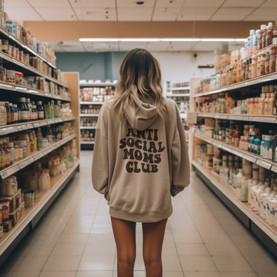 ANTI SOCIAL MOMS CLUB HOODIE