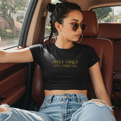 LOLA OG | SILLY GIRLS LIVE FOREVER BABY TEE