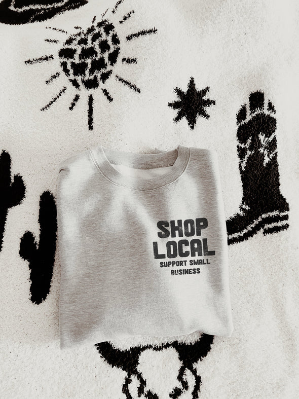 SHOP LOCAL CREWNECK