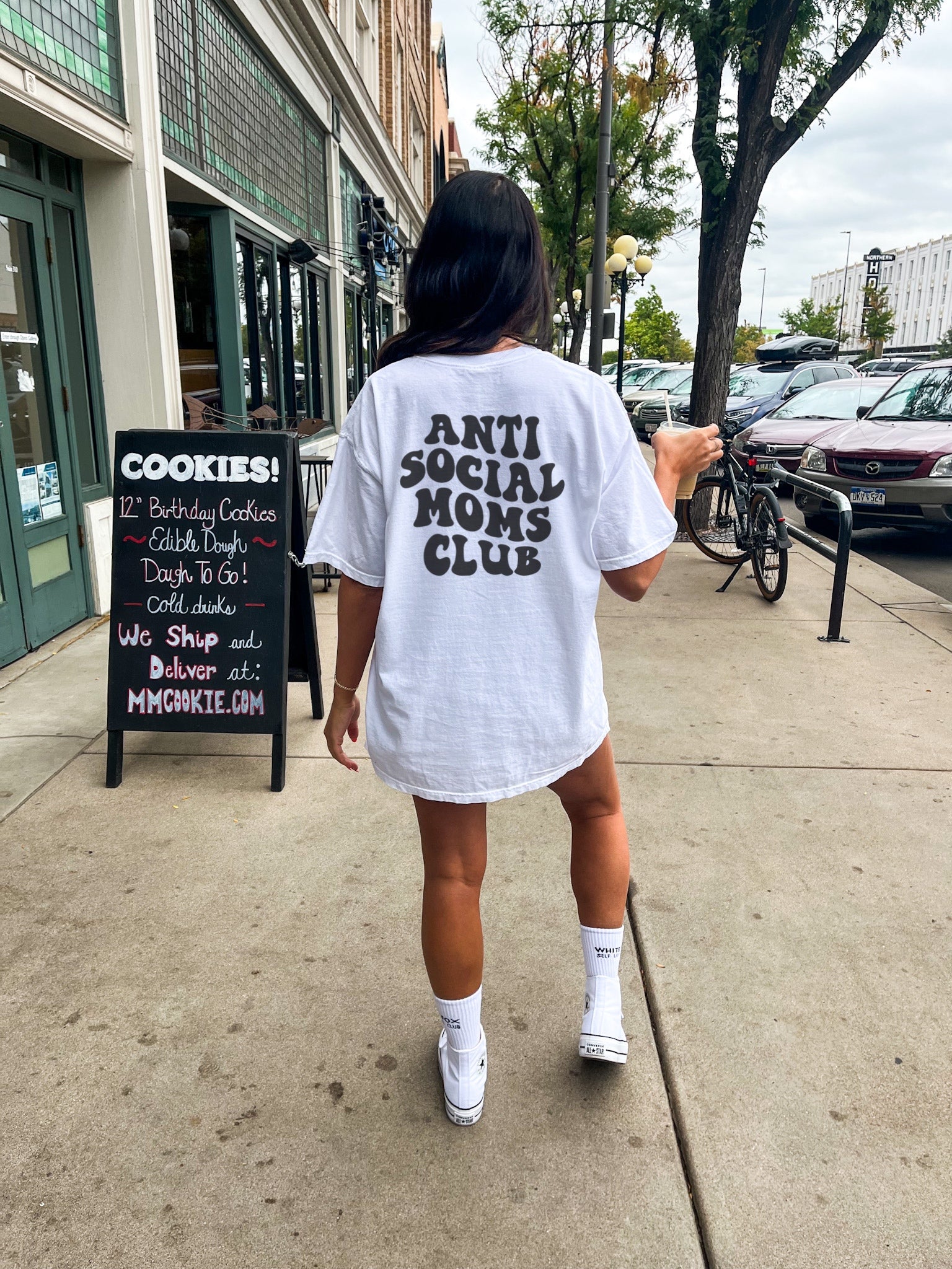 Anti-Social Moms Club Tee Anti-Social Moms Club Tee