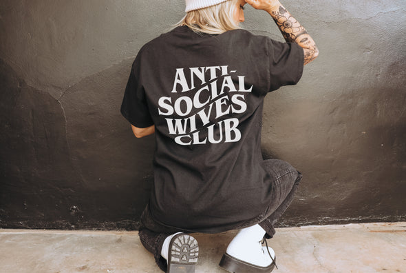 ANTI SOCIAL WIVES CLUB TEE