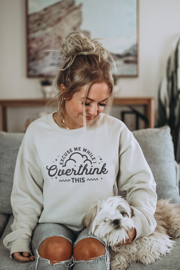 OVERTHINKER CREWNECK