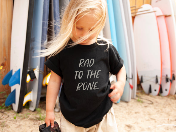 RAD TO THE BONE TODDLER TEE