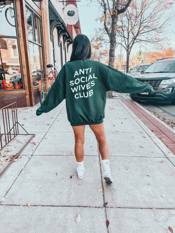 ANTISOCIAL WIVES CLUB CREWNECK