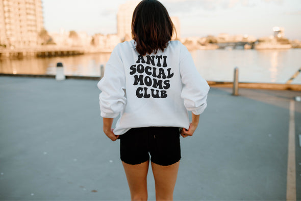 ANTISOCIAL MOMS CLUB CREWNECK