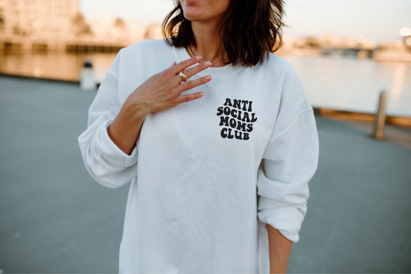 ANTISOCIAL MOMS CLUB CREWNECK