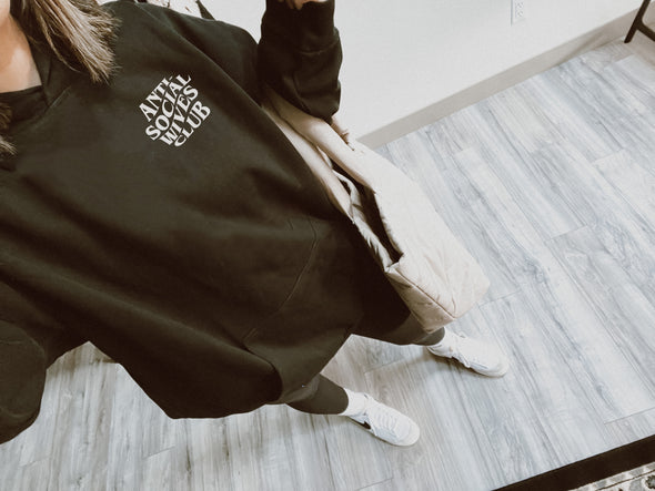 ANTI SOCIAL WIVES CLUB HOODIE