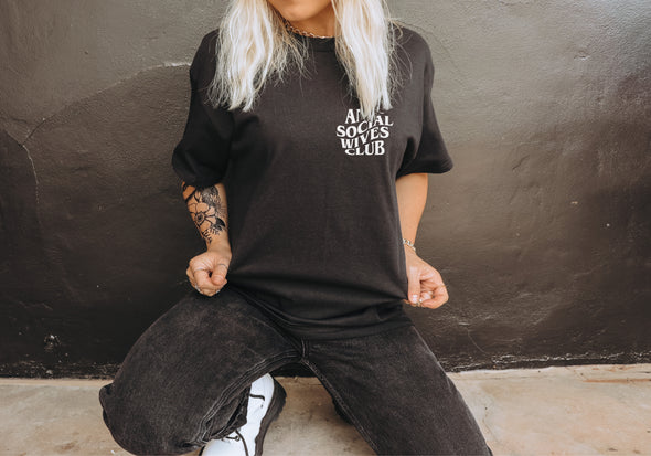 ANTI SOCIAL WIVES CLUB TEE